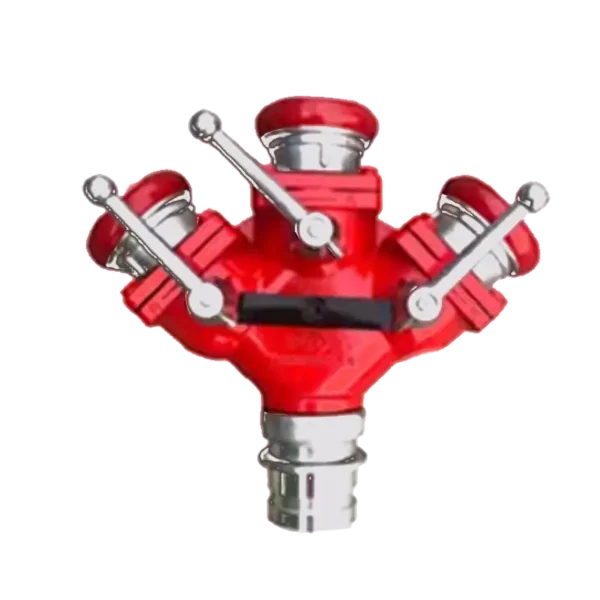 Fire hose water divider