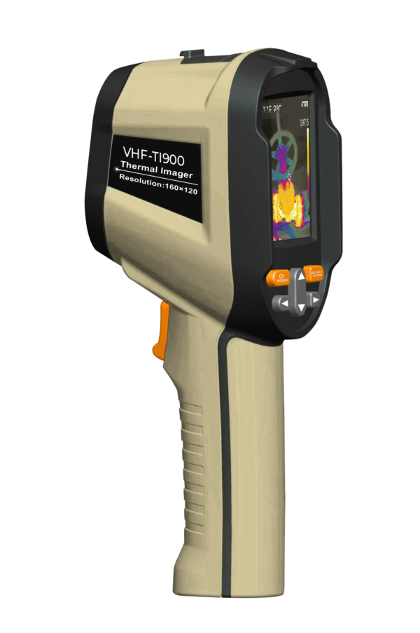 Visible infrared thermometer